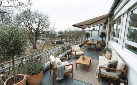 Dachterrasse
